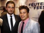 Amsterdam 14 oktober 2013
Premiere Feuten in Tuschinski. Geza Weisz met Nathan Moszkowicz