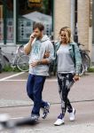 Amsterdam 25 september 2013
Glennis Grace met haar nieuwe vriend Robert Biesewig in Amsterdam.
