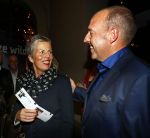 Amsterdam 23 september 2013
Premiere de nieuwe wildernis in het concertgebouw.
Harry piekema met zijn vrouw . ( Albert Heijn reclame)