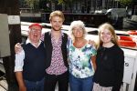 Amsterdam 3 september 2013
Presentatie cd Drukwerk ( harry Slinger). Zijn vrouw dochter en zoon zijn ook aanwezig.