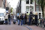 Amsterdam 10 oktober 2013
Opnames film hartenstraat met als regisseur Sanne Vogel en de acteurs Bracha v Doesburgh Frits Lambregts Marwan Kenzari en Susan Visser