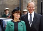Den Haag 17 september 2013
Prinsjesdag op het binnenhof. Henk kamp met vrouw