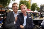 Amsterdam 21 september 2013
Gouden eeuw award bij cafe de Waag.
Henk Krol met vriend