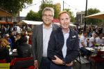 Amsterdam 21 september 2013
Gouden eeuw award bij cafe de Waag.
Henk Krol met vriend