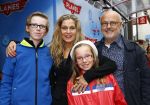 Amsterdam 21 september 2013
Premiere Planes in Tuschinskii
Hilde de Mildt met man en kinderen