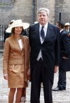 Den Haag 17 september 2013
Prinsjesdag op het binnenhof. ivo Opstelten met vrouw
