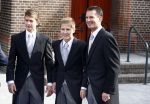 Apeldoorn 5 oktober 2013
Zijne Koninklijke Hoogheid Prins Jaime de Bourbon de Parme en Viktï¿½ria Cservenyï¿½k trouwen in de kerk onze lieve vrouwe ten hemelopneming in Apeldoorn.. Jacco Eltingh met zoons