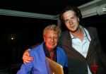 Naarden 23 september 2013
20 jarig bestaan van het Arsenaal van jan en Monique des Bouvrie.
Jan met dj Bakermat