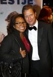 Amsterdam 14 oktober 2013
Premiere Feuten in Tuschinski. Justine Pelmelay met vriend en neef en nicht