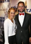 Amsterdam 14 oktober 2013
Premiere Feuten in Tuschinski. Kimberly Klaver met vriend