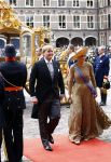 Den Haag 17 september 2013
De eerste keer prinsjesdag met Koning Willem Alexander Koningin Maxima Prinses Laurentien en Prins Constantijn