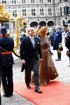 Den Haag 17 september 2013
De eerste keer prinsjesdag met Koning Willem Alexander Koningin Maxima Prinses Laurentien en Prins Constantijn