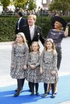 Apeldoorn 5 oktober 2013
Zijne Koninklijke Hoogheid Prins Jaime de Bourbon de Parme en Viktï¿½ria Cservenyï¿½k trouwen in de kerk onze lieve vrouwe ten hemelopneming in Apeldoorn. Koning Willem Alexander Koningin Maxima en de prinsessen Amalia Alexia en Ariane