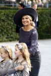 Apeldoorn 5 oktober 2013
Zijne Koninklijke Hoogheid Prins Jaime de Bourbon de Parme en Viktï¿½ria Cservenyï¿½k trouwen in de kerk onze lieve vrouwe ten hemelopneming in Apeldoorn. Koning Willem Alexander Koningin Maxima en de prinsessen Amalia Alexia en Ariane