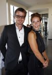 Tilburg 29 september 2013
Premiere Flashdance in de schouwburg van Tilburg. Kristel v Eijk met man
Peter Smulders bv