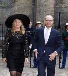 Den Haag 17 september 2013
Prinsjesdag. MELANIE SCHULZ VAN HAEGEN-MAAS GEESTERANUS MET PARTNER HARO SCHULZ VAN HAEGEN