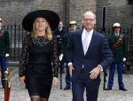 Den Haag 17 september 2013
Prinsjesdag. MELANIE SCHULZ VAN HAEGEN-MAAS GEESTERANUS MET PARTNER HARO SCHULZ VAN HAEGEN