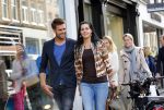 Amsterdam 5 oktober 2013
Nick Schilder met zijn vriendin Kirsten op de pc hooftstraat