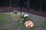 Lage Vuursche 25 september 2013
Het graf van prins Friso met bloemen er op op zijn verjaardag