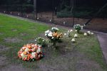 Lage Vuursche 25 september 2013
Het graf van prins Friso met bloemen er op op zijn verjaardag