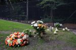 Lage Vuursche 25 september 2013
Het graf van prins Friso met bloemen er op op zijn verjaardag