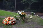 Lage Vuursche 25 september 2013
Het graf van prins Friso met bloemen er op op zijn verjaardag
