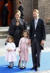 Apeldoorn 5 oktober 2013
Zijne Koninklijke Hoogheid Prins Jaime de Bourbon de Parme en Viktï¿½ria Cservenyï¿½k trouwen in de kerk onze lieve vrouwe ten hemelopneming in Apeldoorn. Prins Floris met Prinses Aimee en dochters Magali en Eliane