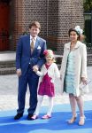 Apeldoorn 5 oktober 2013
Zijne Koninklijke Hoogheid Prins Jaime de Bourbon de Parme en Viktï¿½ria Cservenyï¿½k trouwen in de kerk onze lieve vrouwe ten hemelopneming in Apeldoorn. Prins Pieter Christiaan met zijn vrouw Prinses Anita en hun dochter Emma