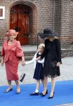 Apeldoorn 5 oktober 2013
Zijne Koninklijke Hoogheid Prins Jaime de Bourbon de Parme en Viktï¿½ria Cservenyï¿½k trouwen in de kerk onze lieve vrouwe ten hemelopneming in Apeldoorn. Prinses Baetrix met Prinses Mabel en dochter Luana