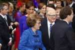 Apeldoorn 5 oktober 2013
Zijne Koninklijke Hoogheid Prins Jaime de Bourbon de Parme en Viktï¿½ria Cservenyï¿½k trouwen in de kerk onze lieve vrouwe ten hemelopneming in Apeldoorn. Prinses Margriet en Pieter v Vollenhoven