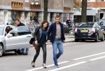 Amsterdam 12 oktober 2013
Rafael v d Vaart en Sabia Boulahrouz hebben in het amstel hotel geslapen en gan daarna lunchen met de ouders van Rafael, Ramon en Lolita bij restaurant Oceania op de scheldestraat.