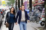 Amsterdam 12 oktober 2013
Rafael v d Vaart en Sabia Boulahrouz hebben in het amstel hotel geslapen en gan daarna lunchen met de ouders van Rafael, Ramon en Lolita bij restaurant Oceania op de scheldestraat.