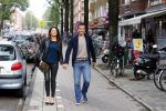 Amsterdam 12 oktober 2013
Rafael v d Vaart en Sabia Boulahrouz hebben in het amstel hotel geslapen en gan daarna lunchen met de ouders van Rafael, Ramon en Lolita bij restaurant Oceania op de scheldestraat.