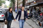 Amsterdam 12 oktober 2013
Rafael v d Vaart en Sabia Boulahrouz hebben in het amstel hotel geslapen en gan daarna lunchen met de ouders van Rafael, Ramon en Lolita bij restaurant Oceania op de scheldestraat.