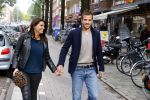 Amsterdam 12 oktober 2013
Rafael v d Vaart en Sabia Boulahrouz hebben in het amstel hotel geslapen en gan daarna lunchen met de ouders van Rafael, Ramon en Lolita bij restaurant Oceania op de scheldestraat.