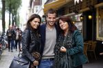 Amsterdam 12 oktober 2013
Rafael v d Vaart en Sabia Boulahrouz hebben in het amstel hotel geslapen en gan daarna lunchen met de ouders van Rafael, Ramon en Lolita bij restaurant Oceania op de scheldestraat.