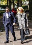 Laren 2 oktober 2013
Kerkdienst naar aanleiding van het overlijden van John de mol sr in de sint Jansbasiliek. Het was enorm druk met vrienden en familie.