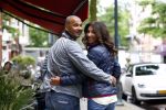Amsterdam 19 september 2013
Ruud Gullit met zijn vriendin Maggie Jimenez in Amsterdam zuid.
