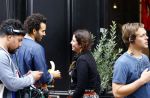 Amsterdam 8 oktober 2013
Opnames hartenstraat onder regie van Sanne Vogel met op de set Marwan Kenzami Benja Bruining Bracha v Doesburgh  Gigi ravelli en ...