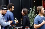Amsterdam 8 oktober 2013
Opnames hartenstraat onder regie van Sanne Vogel met op de set Marwan Kenzami Benja Bruining Bracha v Doesburgh  Gigi ravelli en ...