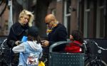 Amsterdam 19 september 2013
Steve te Pas met zijn kinderen en ...