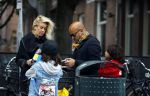 Amsterdam 19 september 2013
Steve te Pas met zijn kinderen en ...