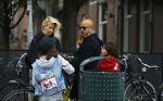 Amsterdam 19 september 2013
Steve te Pas met zijn kinderen en ...
