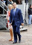 Den Haag 17 september 2013
Prinsjesdag op het binnenhof. Sybrand Buma met vrouw