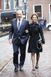 Den Haag 17 september 2013
Tatjana met haar nieuwe vriend Lex v Hessen bij hotel des indes.