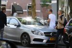 Amsterdam 30 september 2013
Viktor Fischer krijgt bekeuring op de cornelis schuytstraat.