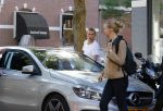 Amsterdam 30 september 2013
Viktor Fischer krijgt bekeuring op de cornelis schuytstraat.