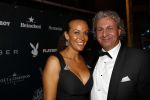 Amsterdam 3 oktober 2013
Feestje voor het 30 jarig bestaan van Playboy . Beertje v Beers arriveert met een nieuwe jaguar Cabrio en onthult het eerst nummer waar ze de cover siert. Mark Teurlings met vrouw  Yvette Rommey