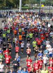 Amsterdam 12 oktober 2014
Rene Froger loopt met zoon Danny beste vriend Frank Schmitt de ajax loop ter voorbereiding op de New York marathon.