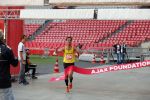 Amsterdam 12 oktober 2014
Rene Froger loopt met zoon Danny beste vriend Frank Schmitt de ajax loop ter voorbereiding op de New York marathon.